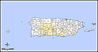 Map of Declared Counties for Disaster 1613