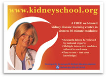 Free Kidney School™ Postcards