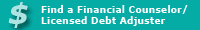 Find a Financial Counselor/Debt Adjuster