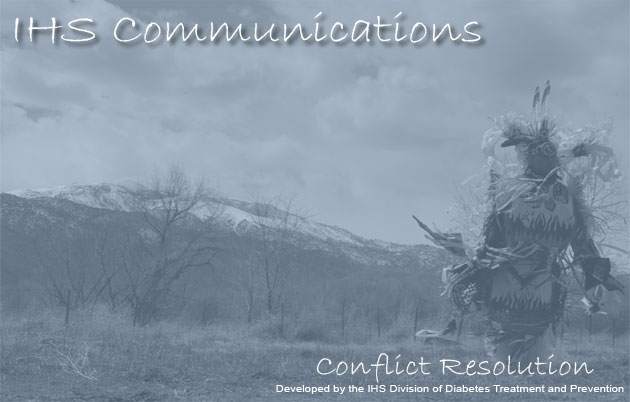 IHS Communications Conflict Resolution Web-based Training background