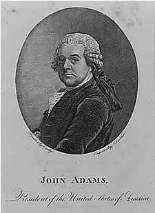 John Adams, President of the United States of America 