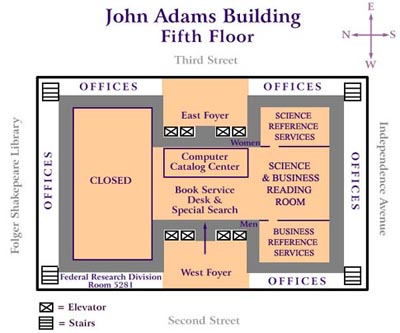 John Adams Building, Fifth Floor