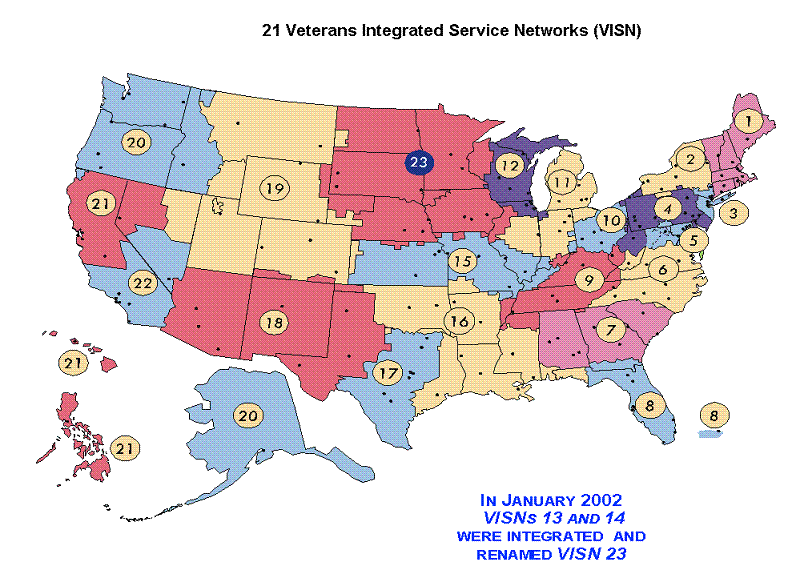 VISN Map