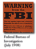 Establishment of FBI (July 1908) (ARC ID 516039)