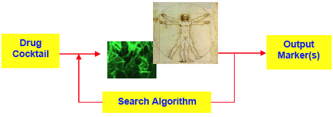Drug Cocktail Output Marker(s) Search Algorithm