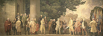 Declaration of Independence mural