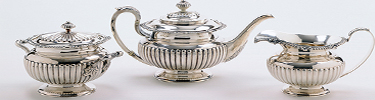 image of  President John and Abigal Adam's tea set