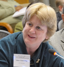 ACD member Dr. Mary-Claire King of the University of Washington