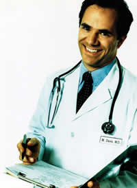 Photograph of a doctor