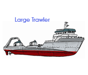 Large trawler