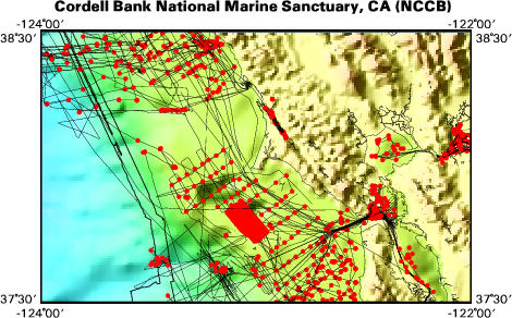 Map of Atlas area: nccb, samples