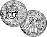 American Eagle Platinum Reverse Proof Coin.