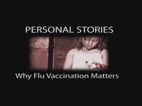 CDC-TV Video en inglés con testimonios sobre la importancia de vacunarse