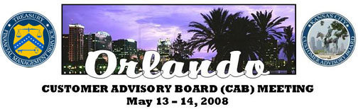 Orlando CAB meeting, May 13-14, 2008