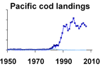 Pacific cod landings **click to enlarge**