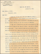 Henry Flipper's Letter, Page 1