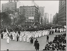 Suffrage Parade, New York City, ca. 1912