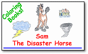 Sam: The Disaster Horse Coloring Books