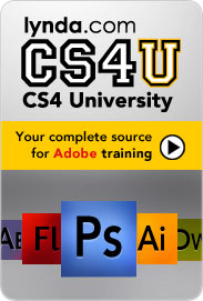 lynda.com CS4 University - your complete source for Adobe training