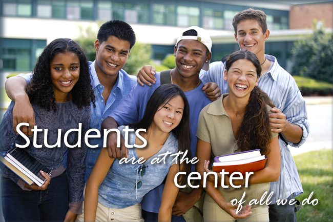 Students are at the center of all we do