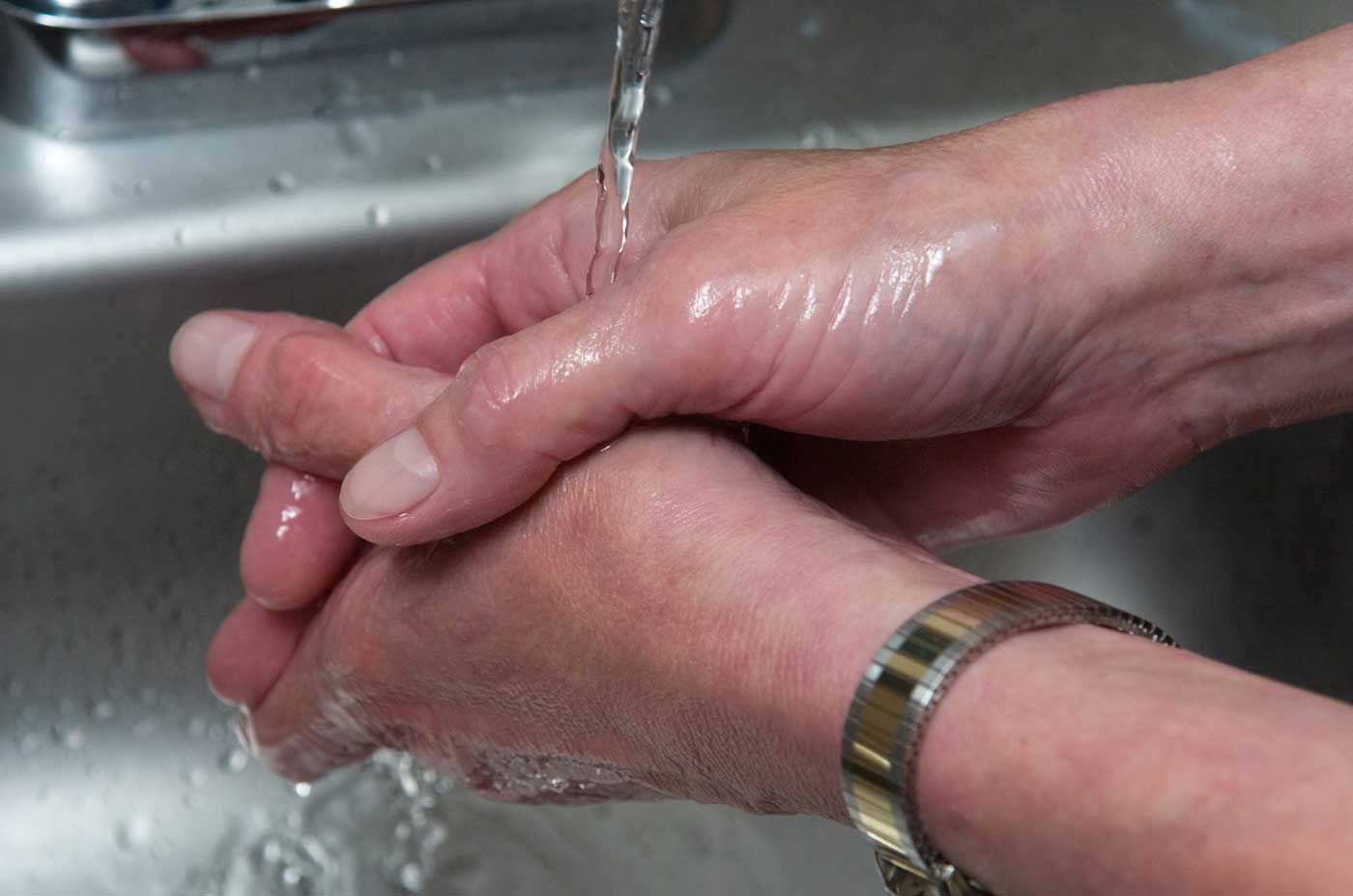 CDAD can be prevented by washing your hands with soap and warm water