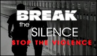 Video screen capture: Break the Silence. Stop the Violence.
