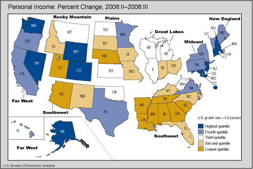 Map of US