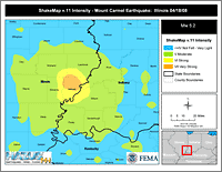 Small image of Mt Carmel shakemap