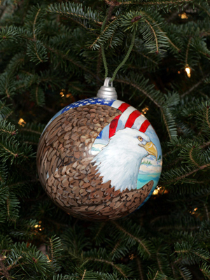 Florida Congressman Allen Boyd selected artist Paul Brent to decorate the 2nd District's ornament for the 2008 White House Christmas Tree.
