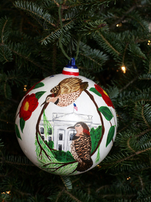 Alabama Congressman Spencer Bachus selected artist Alexandria Todd to decorate the 6th District's ornament for the 2008 White House Christmas Tree.