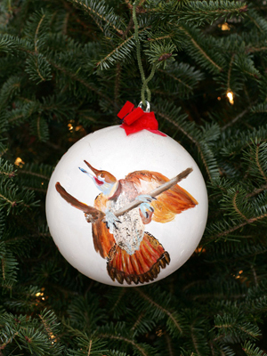 Alabama Congressman Artur Davis selected artist Antonese Thomas to decorate the 7th District's ornament for the 2008 White House Christmas Tree.