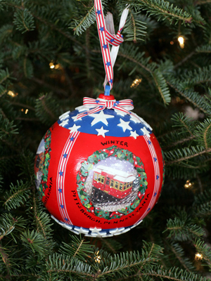 Pennsylvania Congressman Tim Murphy selected artist Susan Castriota-Hamilton to decorate the 18th District's ornament for the 2008 White House Christmas Tree. 