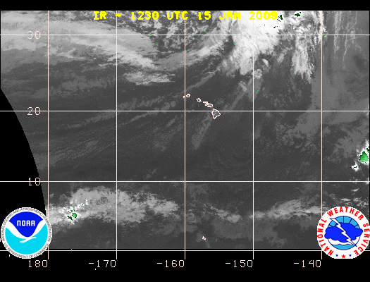 Latest satellite image for the Central Pacific basin.