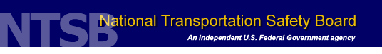 National Transportation Safety Board 