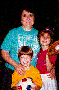 Nowjack-Raymer and her children. Photo courtesy of Ruth Nowjack-Raymer, R.D.H., M.P.H. 