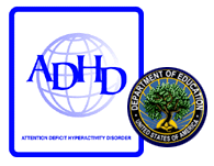 ADHD Conference and U.S. Department of Education Logos