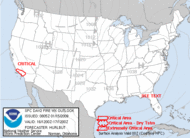 Day 2 Fire Weather Outlook (click for details)