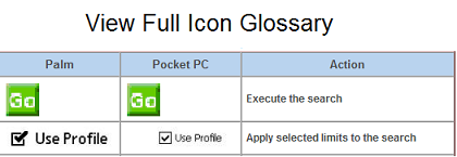 Click Here to View Full Icon Glossary