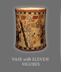 Vase with Eleven Figures 