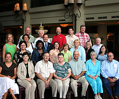 NACD Secretary/Treasurer Gene Schmidt enjoys beignets and coffee on a recent trip to New Orleans.