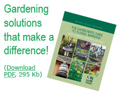 Click here to learn how gardeners can confront global warming