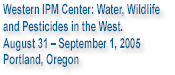 Water Quality Training Opportunity