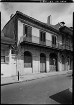 Exterior of a house in New Orleans