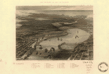1863 map of New Orleans