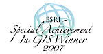 ESRI Special Achievement in GIS Winner 2007 