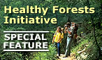 [graphic] The logo for the Healthy Forests Initiative