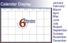 Calendar display
