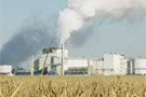 A biorefinery in a field