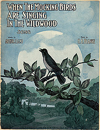 Cover of sheet music