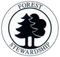 Forest Stewardship Program - FSP logo.  Contains circular graphic holding trees. 